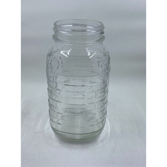 Longaberger  COLLECTOR Blue Rbbon Ball Mason 1 Qt Jar, made in USA - Picture 2 of 6